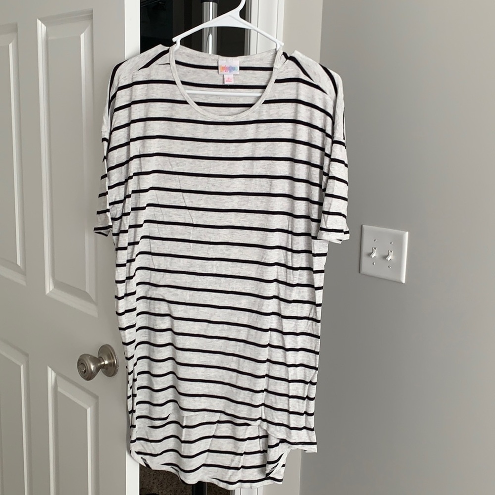 LulaRoe striped Irma top